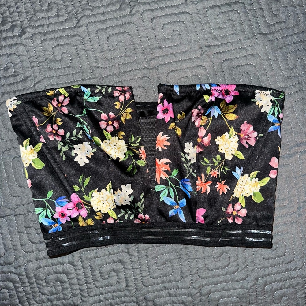 Victoria secret floral bustier - Picture 1 of 3